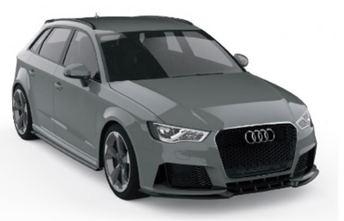 💫ART.2335 SOTTOMINIGONNE RS3 8V SPORTBACK 2015 - 2016💫