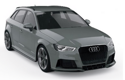 💫ART.2335 SOTTOMINIGONNE RS3 8V SPORTBACK 2015 - 2016💫