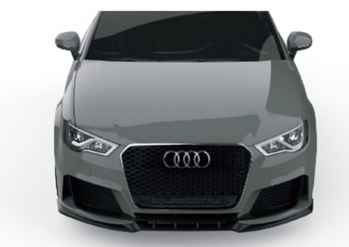 💫ART.2334 SPLITTER RS3 8V SPORTBACK 2015 - 2016💫