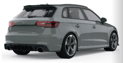 💫ART.2335 SOTTOMINIGONNE RS3 8V SPORTBACK 2015 - 2016💫