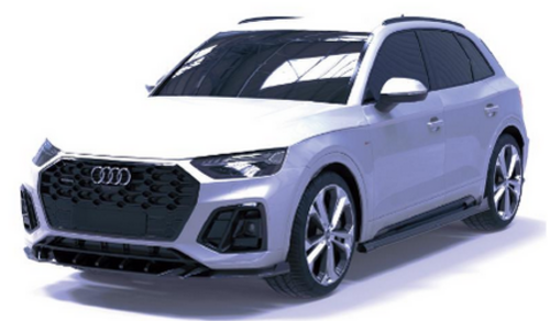 💫ART.2341 SOTTO MINIGONNE AUDI SQ5 Q5 S-LINE MK2 FACELIFT 2020-2024 💫