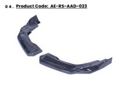 💫ART.2343 FLAP POSTERIORI AUDI SQ5 Q5 S-LINE MK2 FACELIFT 2020-2024💫