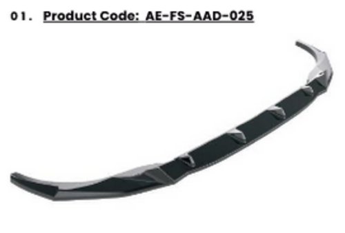 💫ART.2355 SPLITTER BMW 3 SERIES G20 21 M-PACK FACELIFT 2022+💫