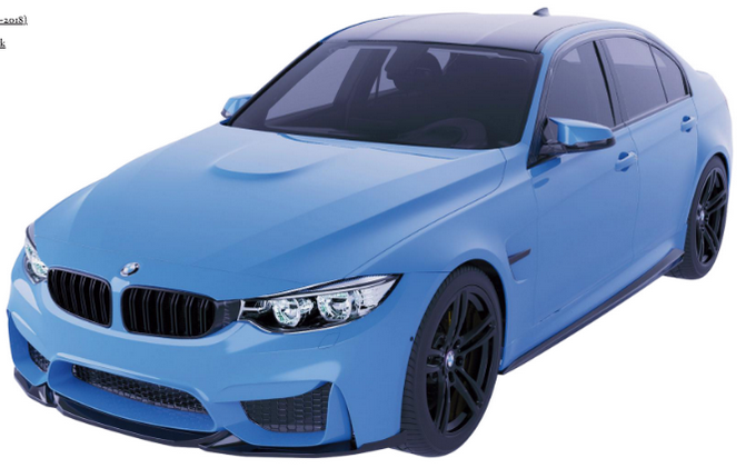 💫ART.2362 SPLITTER BMW M3 F80 2014-2018💫