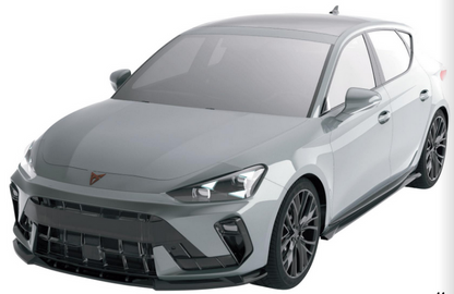 💫Diffusore + Flaps addato per Cupra Leon MK1 Facelift 2024💫
