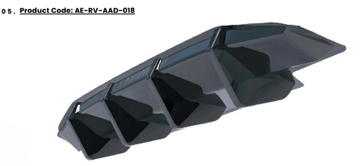 💫ART.2402  DIFFUSORE PEUGEOT 308 GT HATCHBACK MK3 2021💫