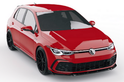 💫ART.2414 SPLITTER VOLKSWAGEN GOLF MK8 GTI 2020-2024💫