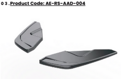 💫Diffusore + Flaps adatto per Volkswagen Golf MK8 GTI 2020-2024💫