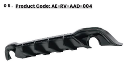 💫ART.2417 DIFFUSORE VOLKSWAGEN GOLF MK8 GTI 2020-2024💫