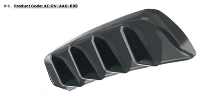 💫 DIFFUSORE + FLAPS ADATTO PER VOLKSWAGEN TIGUAN R MK2 FACELIFT 2020-2024💫