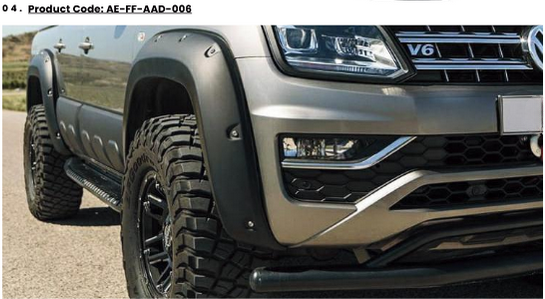 💫ART.2548 PARAFANGHI ALLARGATI VW AMAROK MK1 FACELIFT 2018-2021💫