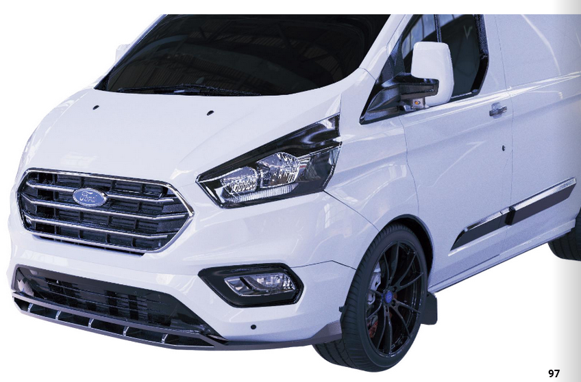 💫ART.2455 PARAFANGHI ALLARGATI FORD TRANSIT CUSTOM MK1 FACELIFT 2018-2022💫