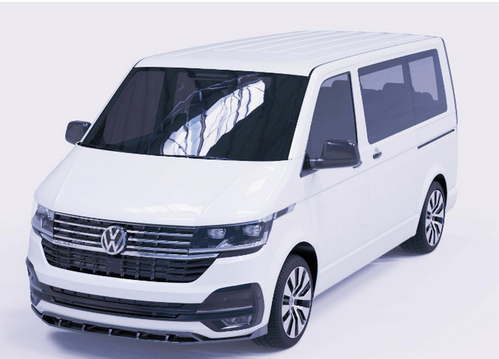 💫ART.2464 SPLITTER VW TRANSPORTER T6.1 2019-2021💫
