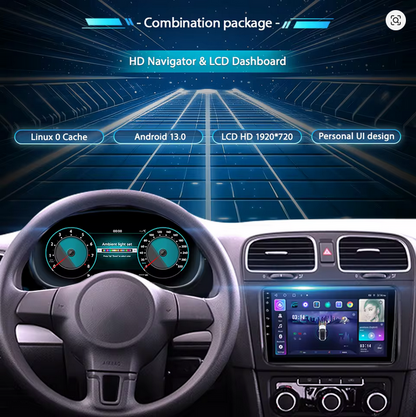 💫ART.3429 Cockpit virtuale digitale LCD per Amarok 2008-2020💫