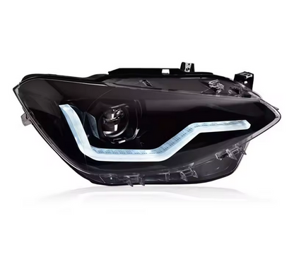 💫ART.3893 FARI ANTERIORI  (DAYLIGHT) PER BMW SERIE 1 2012-2015💫