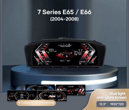 💫ART.3964 Linux Cockpit virtuale digitale LCD BMW X5 Series E70 E71 2006-2013💫