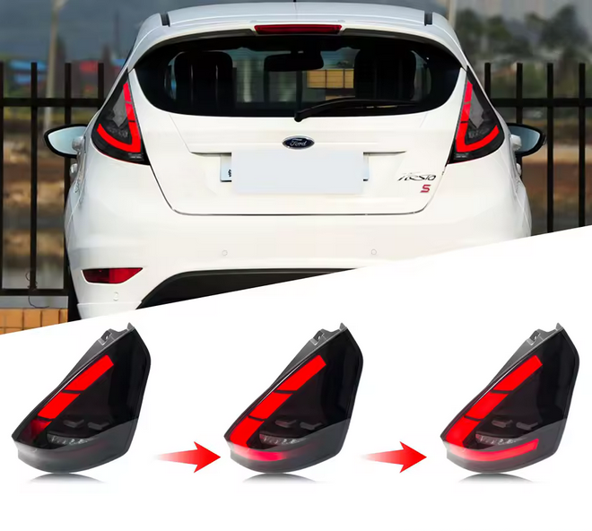 💫ART.4679 Fanali Posteriori adatto per Ford Fiesta MK7 MK7.5 (VI) 2008-2017💫