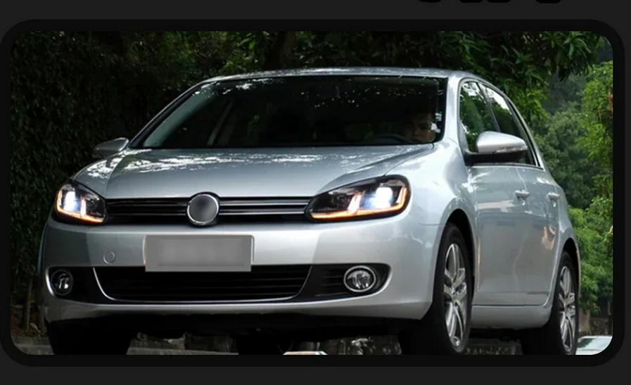 💫ART.4704 Fari Anteriori LED per VW Golf 6 Mk6 2009-2012💫