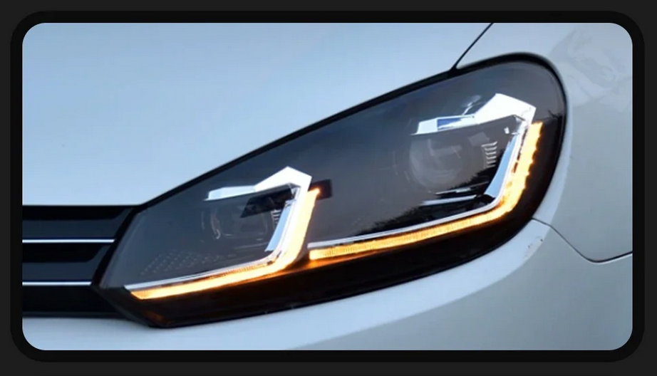 💫ART.4704 Fari Anteriori LED per VW Golf 6 Mk6 2009-2012💫