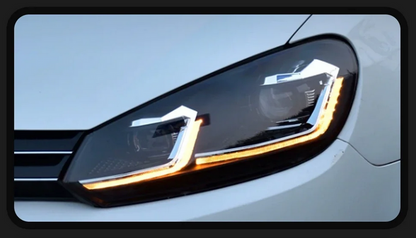 💫ART.4704 Fari Anteriori LED per VW Golf 6 Mk6 2009-2012💫