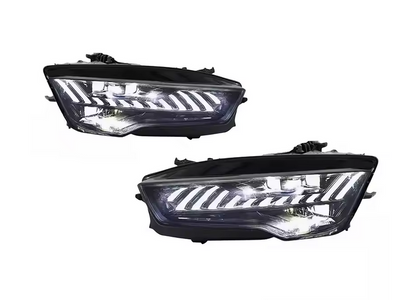 💫ART.4845 Fari Anteriori Dinamici per Audi A7 stile RS7 2011-2018 LED💫