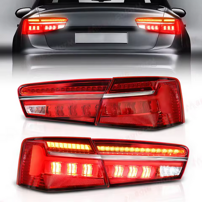 💫ART.4849 Fanali Posteriori LED per Audi A6 C7 2012-2015💫