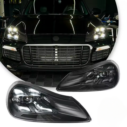 💫ART.4859 Fari Anteriori LED Dinamici per Porsche Cayenne 2007-2010💫