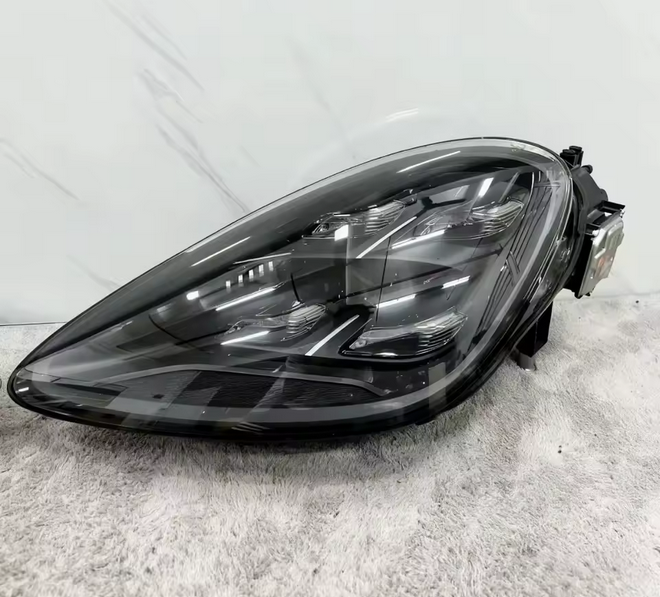 💫ART.4863 Fari Anteriori Linea Argento Fumé per Porsche Cayenne 9Y0 2019-2023💫