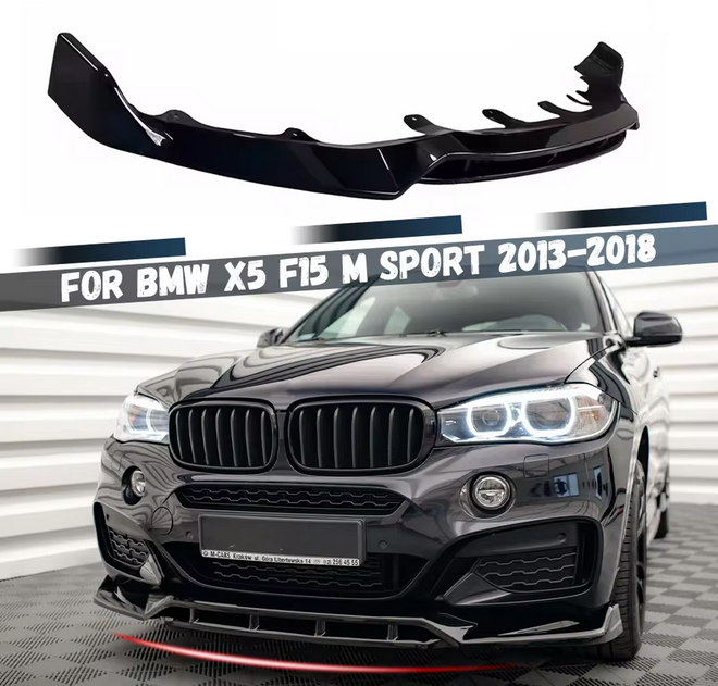💫ART.4871 Splitter Anteriore adatto per BMW X5 2013-2018💫