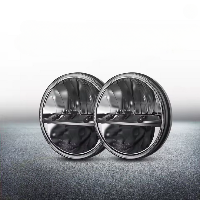 💫ART.4882 Fari Anteriori LED (Hi-Low) Segnale di Girata per Jeep Wrangler 4x4💫