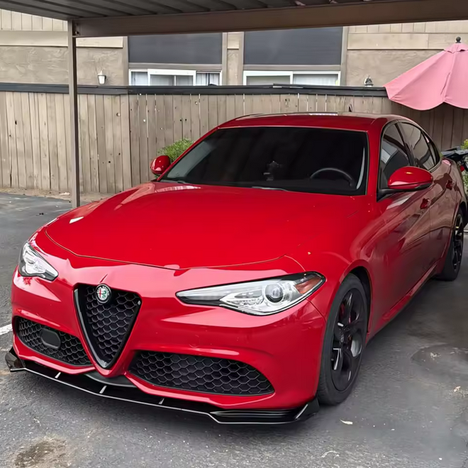 💫ART.5016 Splitter Anteriore adatto per Alfa Romeo Giulia 2017-2021💫