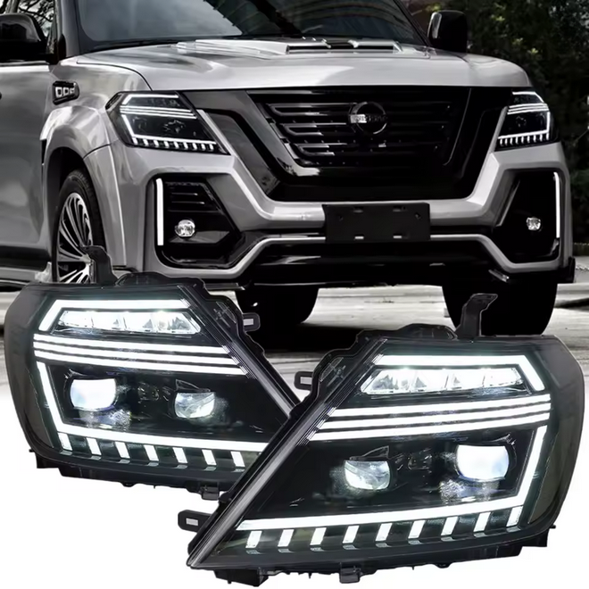 💫ART.5139 Fari Anteriori per Nissan Patrol Y62 2012-2019 LED💫