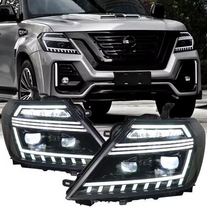 💫ART.5139 Fari Anteriori per Nissan Patrol Y62 2012-2019 LED💫