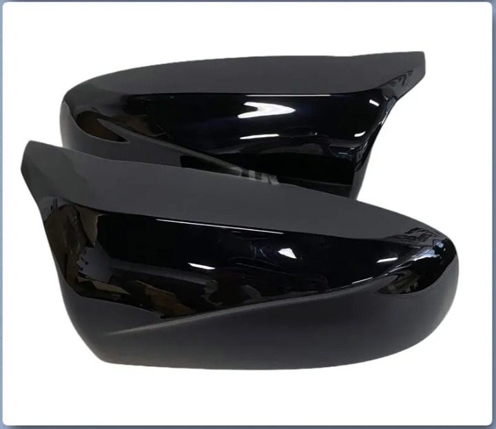 💫ART.5187 Copri Speccietti in Fibra di Carbonio Nero per BMW X5 X6 2008-2013💫