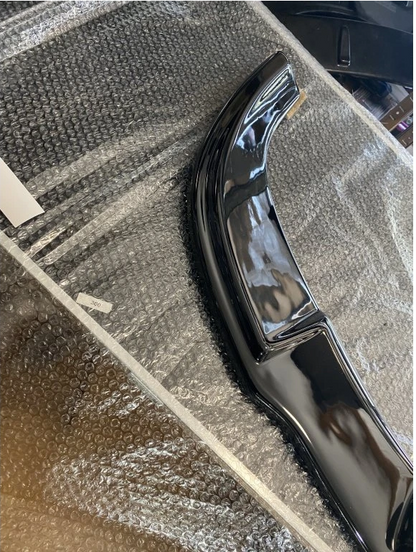 💫ART.5209 TCB7167 Spoiler Anteriore per BMW E60 / E61 Look M-Tech ABS💫