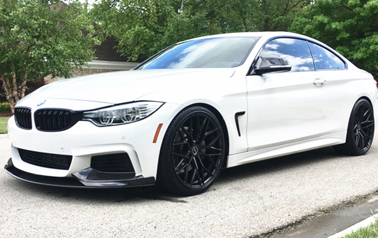 💫ART.5350 Splitter Carbonio per BMW F32 F33 F36 Look M-Tech💫