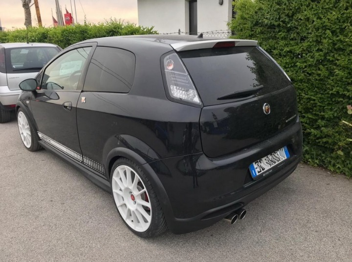 💫ART.6031 FARI POSTERIORE LED per FIAT GRANDE PUNTO 2005-2009 LED NERO💫