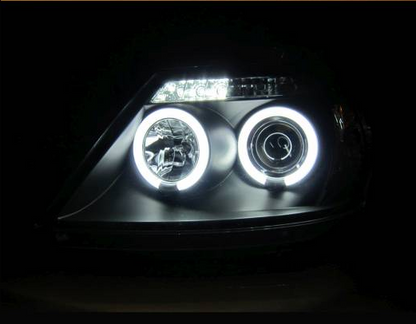 💫ART.6313 TOYOTA HILUX 2005-2011 OCCHI D'ANGELO NERI💫