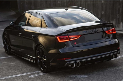 💫ART.6790 Spoiler Posteriore per Audi A3 (8V) Berlina (2013-2019) Stile V 💫