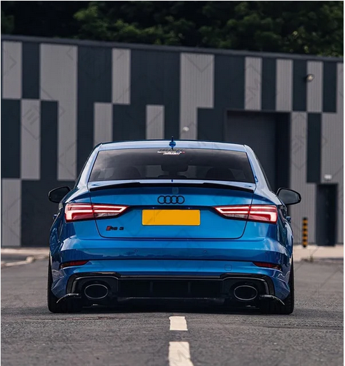 💫ART.6790 Spoiler Posteriore per Audi A3 (8V) Berlina (2013-2019) Stile V 💫