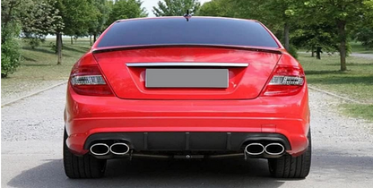 💫ART.6933 Spoiler Posteriore AMG Look per Mercedes Classe C (W204) (2007-2015)💫