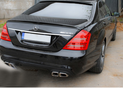💫ART.7015 Spoiler Posteriore AMG Look per Mercedes Classe S (W221) (2005-2013)💫