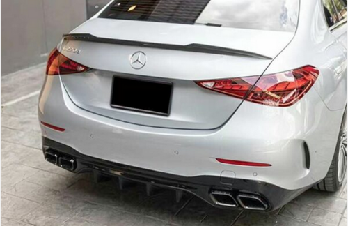 💫ART.7048 Diffusore + Terminali C63 AMG Look Mercedes Classe-C (W206) 2021+💫