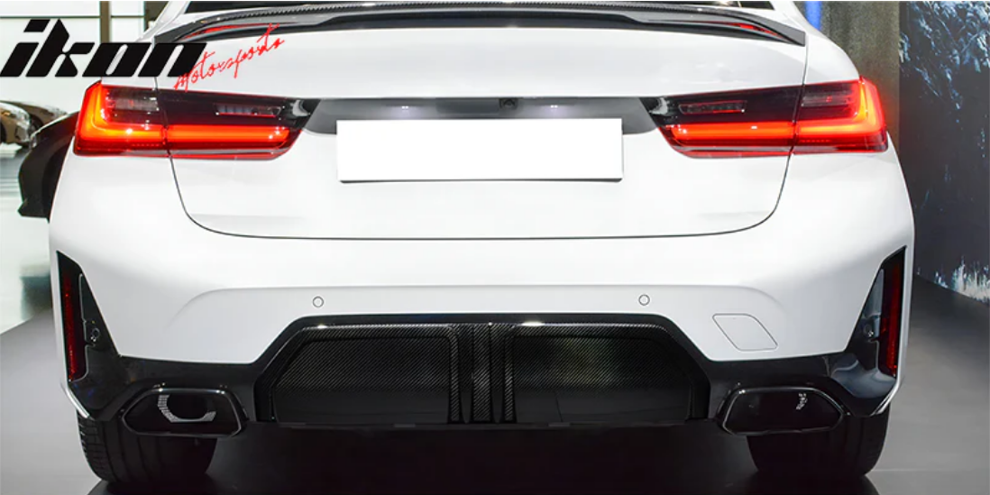 💫ART.7081 Diffusore Posteriore 340i MP Look per Bmw 3 (G20) 2022+💫