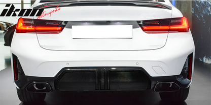 💫ART.7081 Diffusore Posteriore 340i MP Look per Bmw 3 (G20) 2022+💫