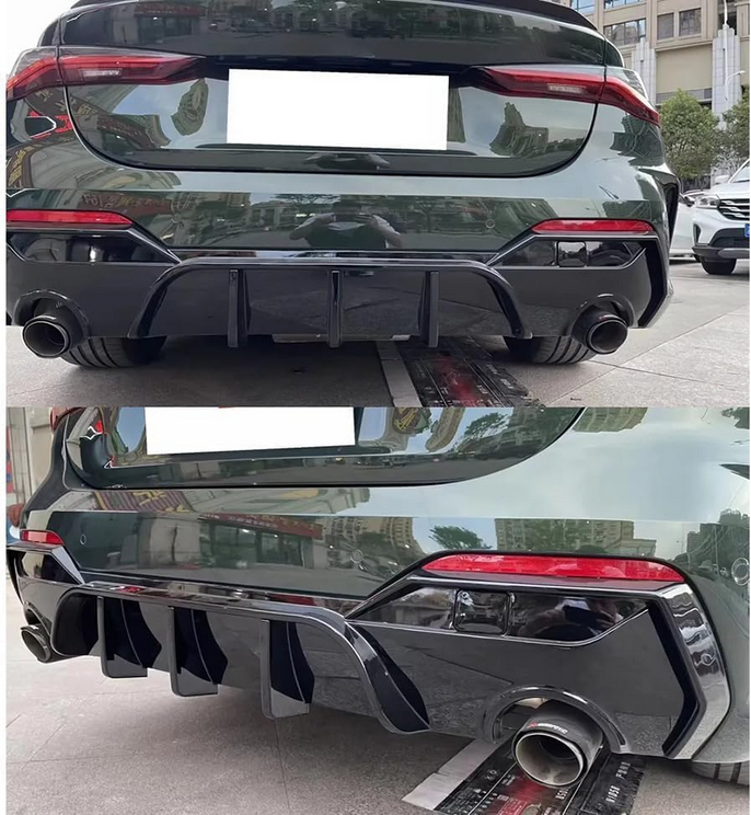 💫ART.7084 Diffusore Posteriore 440i MP Look per Bmw 4 (G22) 2020+💫