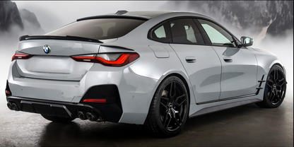 💫ART.7085 Diffusore Posteriore 440i MP Look per Bmw Serie 4 (G26) 2021+💫