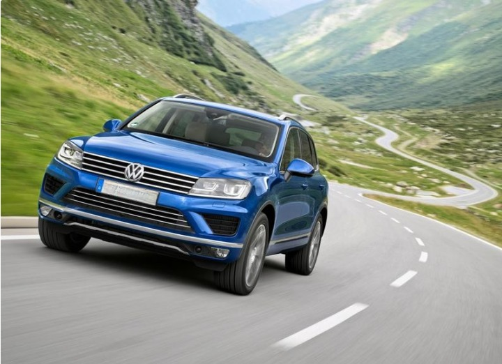 💫ART.7237 Paraurti Anteriore SPORTIVO per VW TOUAREG II 2014-2018💫