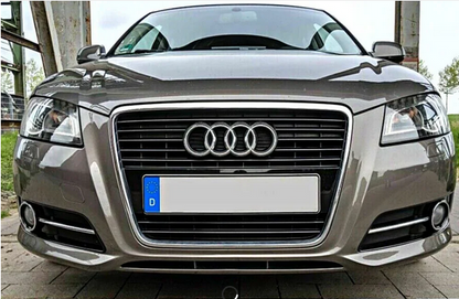 💫ART.7445 Paraurti Anteriore Look S3 Cromato nero PDC per AUDI A3 08-12💫