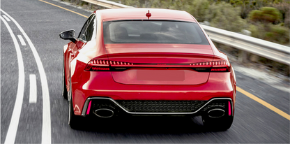 💫ART.7458 Paraurti Posteriore Look RS5 PDC per AUDI A7 C8 2018-2023💫
